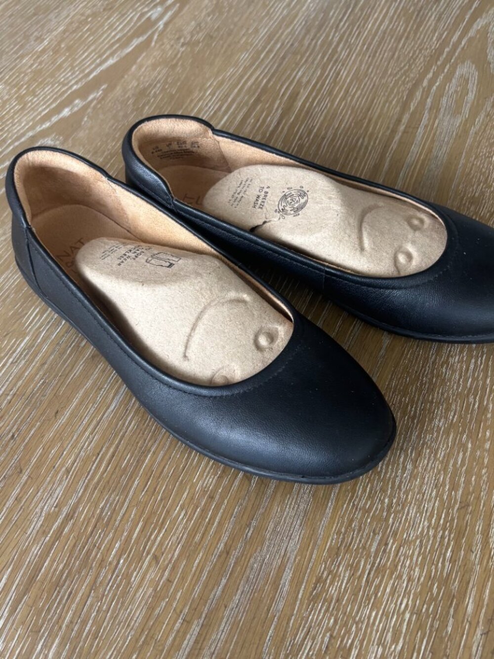 Naturalizer Aliz Black Comfort Flats Size 9.5M – Worn Once - Picture 5 of 6